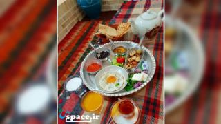 صبحانه  محلی دراقامتگاه بوم گردی مهرگان پارس - ایزدخواست - فارس